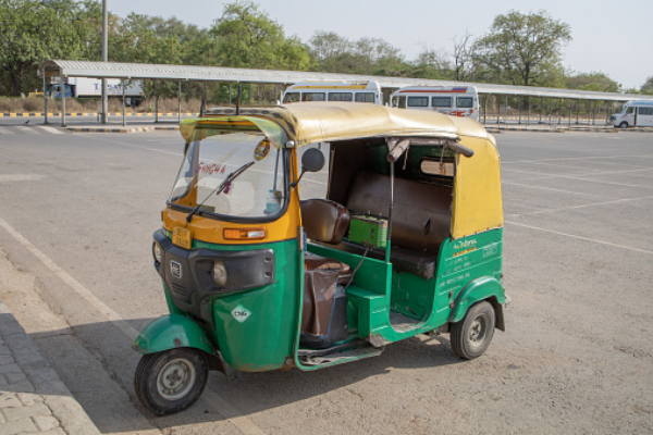 transporte en playas autorickshaw