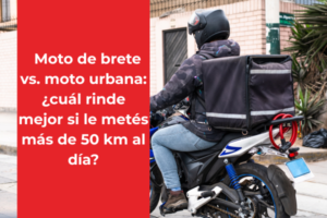 moto de brete vs moto urbana