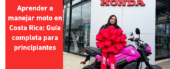Aprender a manejar moto en Costa Rica