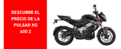 Precio de la Pulsar NS400 Z