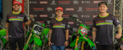 Destacados pilotos costarricenses correrán con el equipo Kawasaki