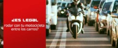 es legal rodar entre carros