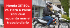 Honda XR150L vs Hero XPulse 200