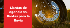 Llantas de agencia motocicleta