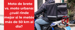 moto de brete vs moto urbana