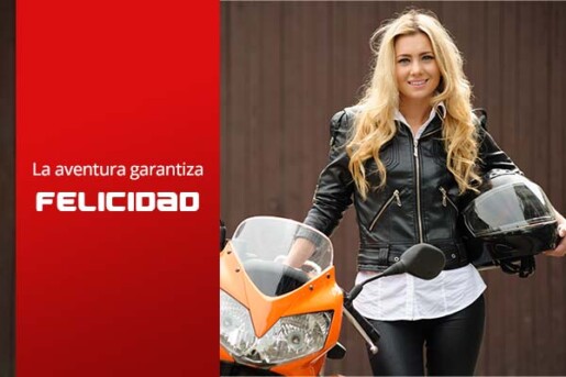 las motos garantizan felicidad
